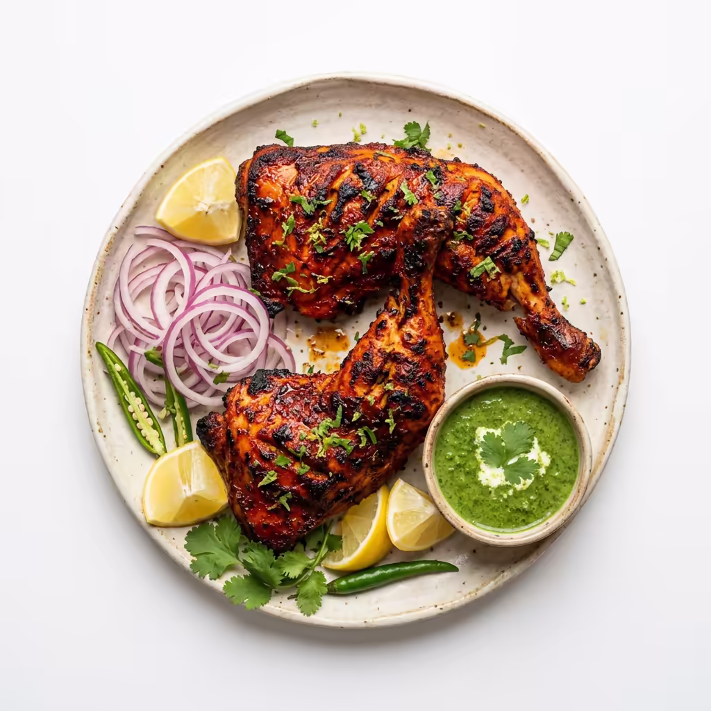 Dinner Feast - Grill Tandoori Chicken